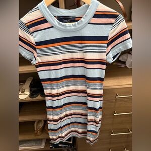 French Connection Striped Tshirt Dress